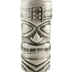 Hvid Tiki Krus 40cl - Genware