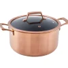 Hâws Santo Gryde 5,8 L med låg og hybridbelægning – Rose Gold
