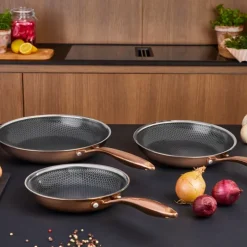 Hâws Santo Stegepande 24 cm med hybridbelægning – Rose Gold