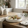 Incise Porcelain Lucine Præsentationsfad 20 cm
