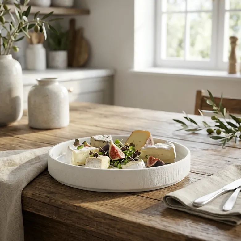 Incise Porcelain Lucine Præsentationsfad 20 cm