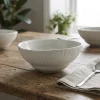 Incise Porcelain Lucine Rund skål 15,5 cm