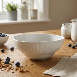 Incise Porcelain Lucine Rund skål 15,5 cm