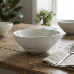 Incise Porcelain Lucine Rund skål 15,5 cm