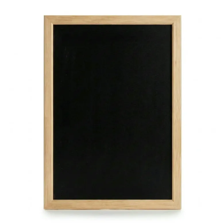 Indrammet tavle, fyrretræ - 936mm x 636mm