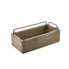 Industriel Trækasse Til Borddækning & Opbevaring 25 x 12 x 9.5cm