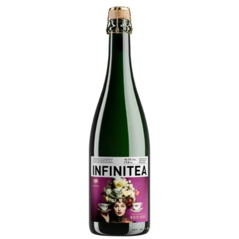 Infinitea Sparkling Tea Rooibos Alkoholfri FL 75