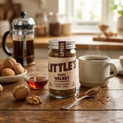 Instant Kaffe m ahorn & valnøddesmag 50g Littles