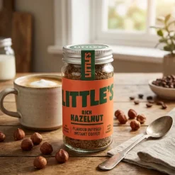 Instant Kaffe med Hasselnøddesmag 50g Littles