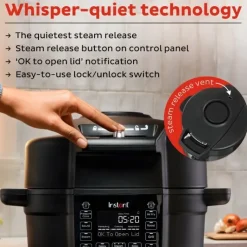 Instant Pot Duo Crisp Ultimate Låg Airfryer 13-i-1