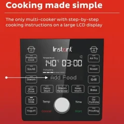Instant Pot Duo Crisp Ultimate Låg Airfryer 13-i-1