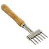 Isknuser med træhåndtag, 20 cm