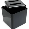 Isspand Firkantet 4L - Sort