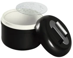 Isspand 2,5 liter antracit - plastik