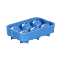 Isterningebakke kugleformet 6 stk. silikone
