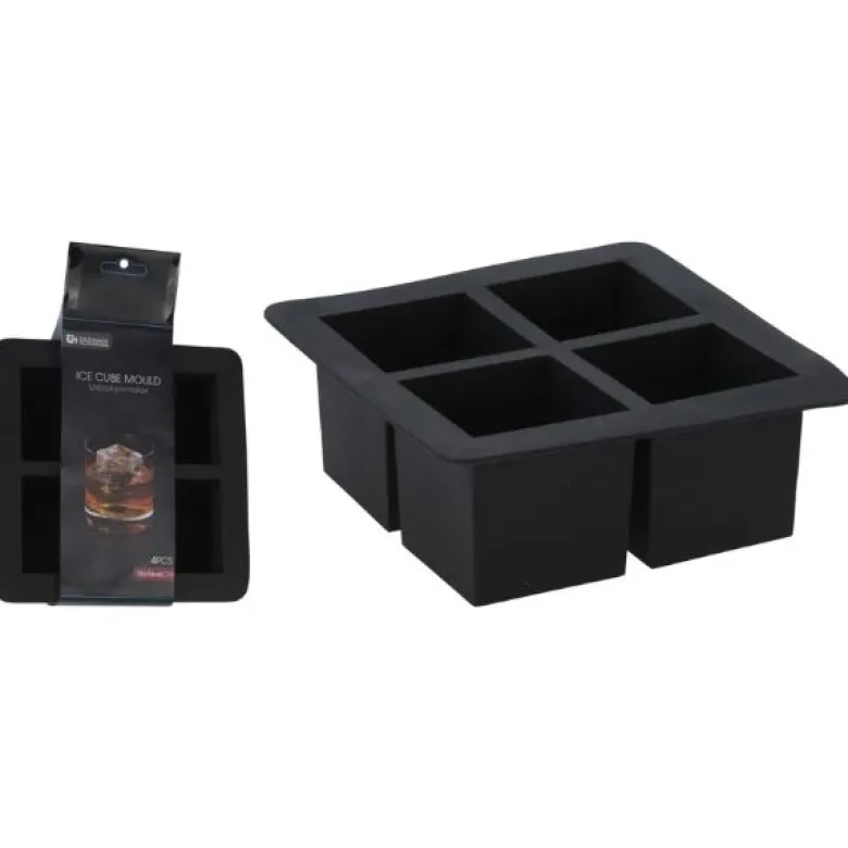 Isterningform 4 isterninger 5.5 x 5.5 cm
