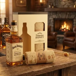 Jack Daniel's Tennessee Honey Likør inkl. Håndklæde 70cl