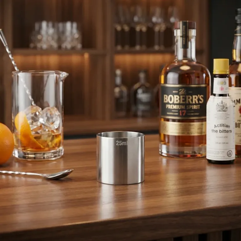 Jigger Målebæger 25ml Rustfrit Stål