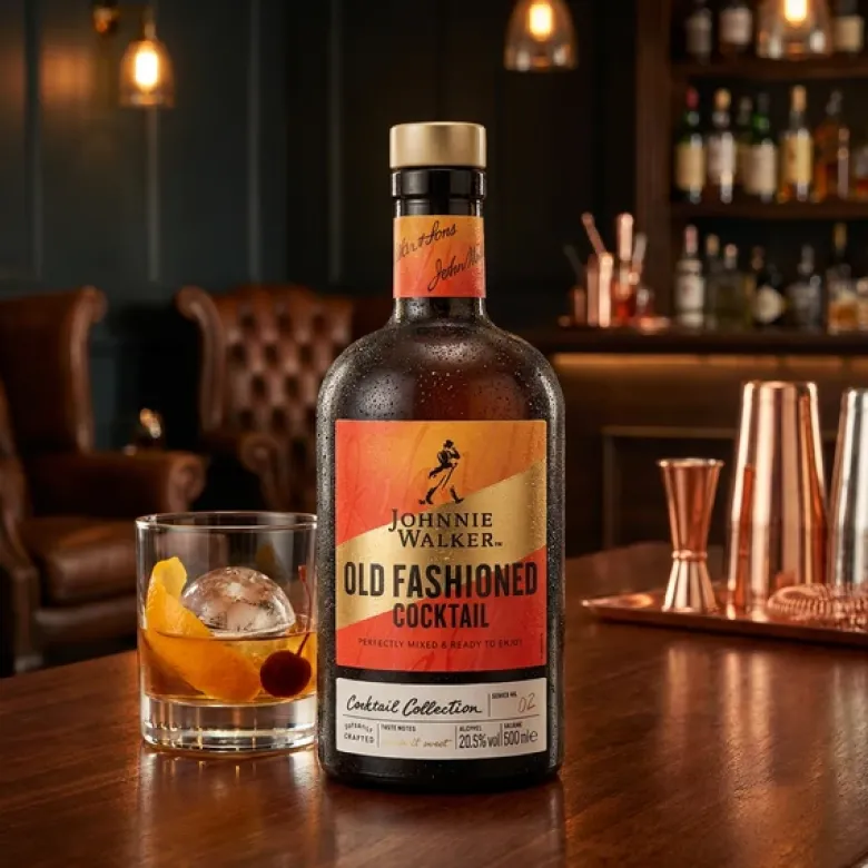 Johnnie Walker Old Fashioned Færdigblandet Cocktail 70cl