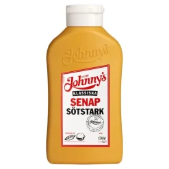 Johnnys Sødstærk sennep 500g