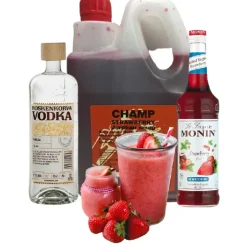 Jordbærdrøm - Slush ice drinkspakke