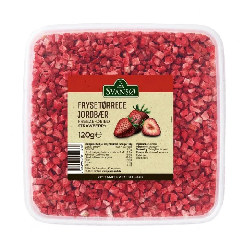 Jordbær Frysetørret BT 120 g