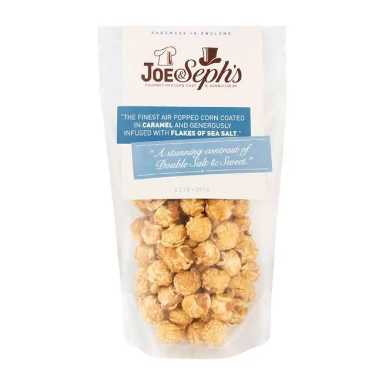 J&S - Karamel and Dobbelt Havsalt Popcorn - 80 G