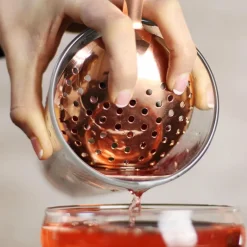 Julep Strainer kobberbelagt