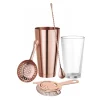 Julep-strainer rustfrit stål kobberlook 160x76 mm