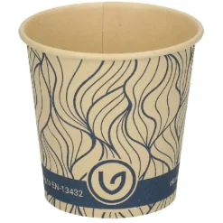 Kaffebæger 10 cl Ø62 mm espresso bæredygtig 50 stk.