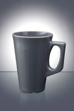 Kaffe krus 25 cl mørkegrå - Polycarbonat