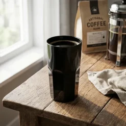 Kaffe krus sort 30 cl