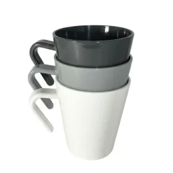 Kaffekrus Stabelbar 30 cl Hvid PP-plastik BPA fri