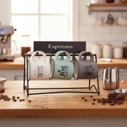 Kaffekrus sæt 7 stk. 110 ml