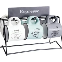 Kaffekrus sæt 7 stk. 110 ml