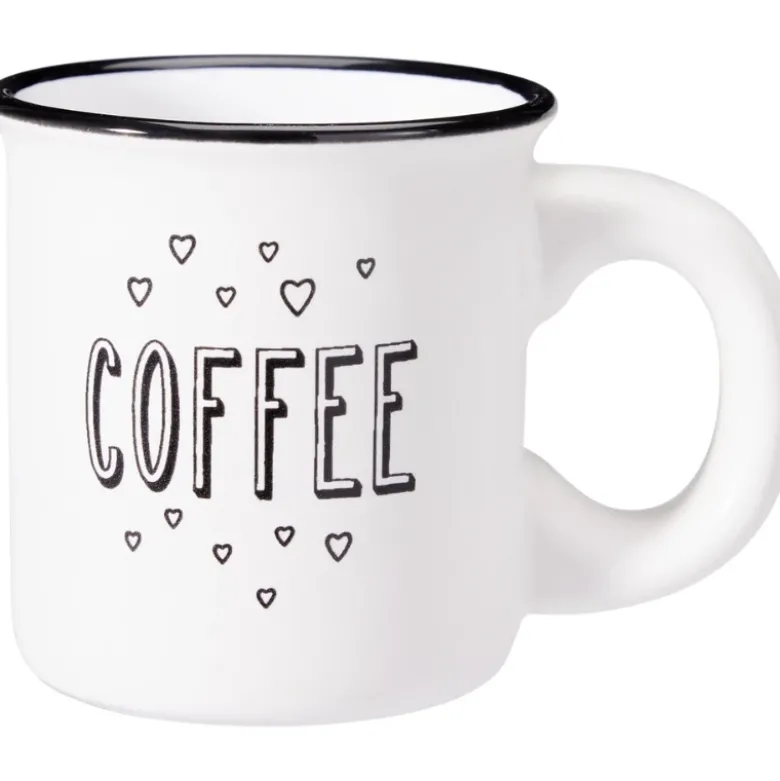 Kaffekrus sæt 7 stk. 110 ml