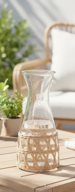 Karafle med rattan 1200ml