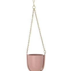 Kati Hængeurtepotte, Rosa, Metal