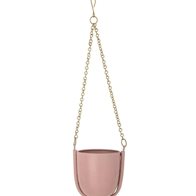 Kati Hængeurtepotte, Rosa, Metal
