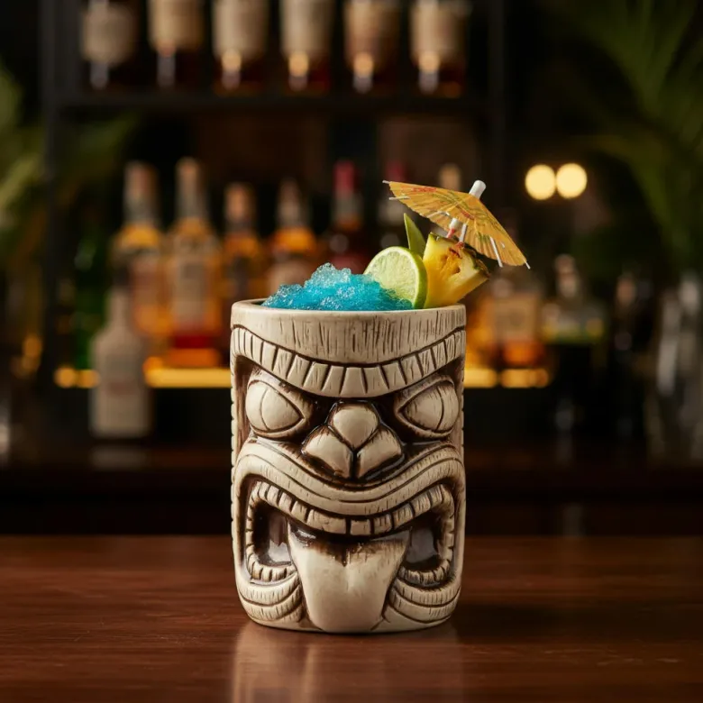 Keramisk Toscano Lono Tiki Krus 450ml