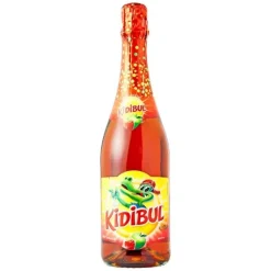 Kidibul Mousserende Æble & Jordbær ØKO Alkoholfri FL 75
