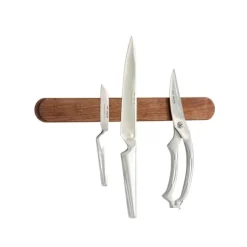 Kniv magnet - Lille - Valnød - 35x4.5x2 cm