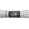 Kokkeviskestykke med sorte striber 2-pk. Str 50cm x 100 cm