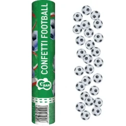 Konfettikanon Fodboldspil 30 cm