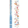Konfettikanon Mix papir assorteret / 80 cm