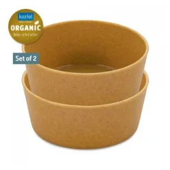 Koziol Connect Bowl 890ml (2 stk.) - Wood