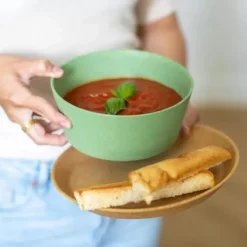 Koziol Connect Bowl 890ml (2 stk.) - Wood