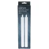 KRONELYS LED, 2 stk., Hvid, 25 cm
