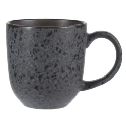 Krus stentøj 380ml sort