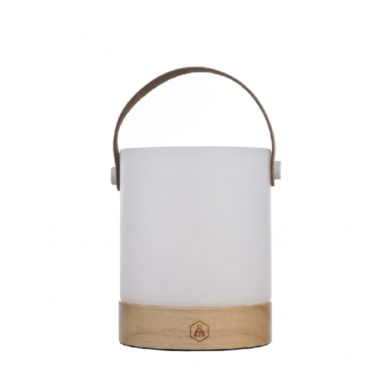 Laguiole bærbar LED lanterne 3 farver USB